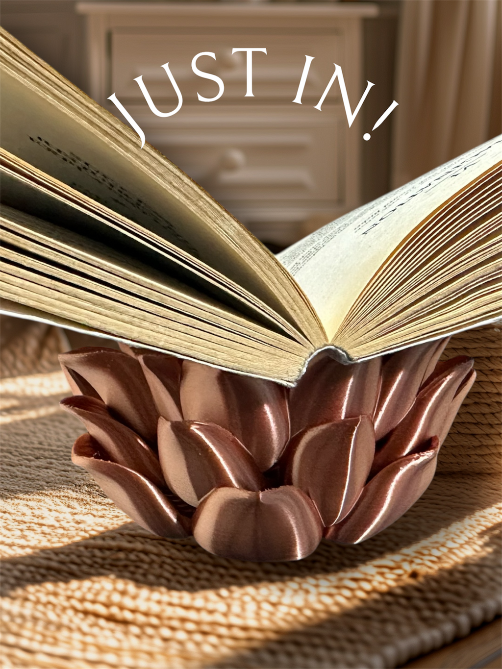 Flower Book Stand
